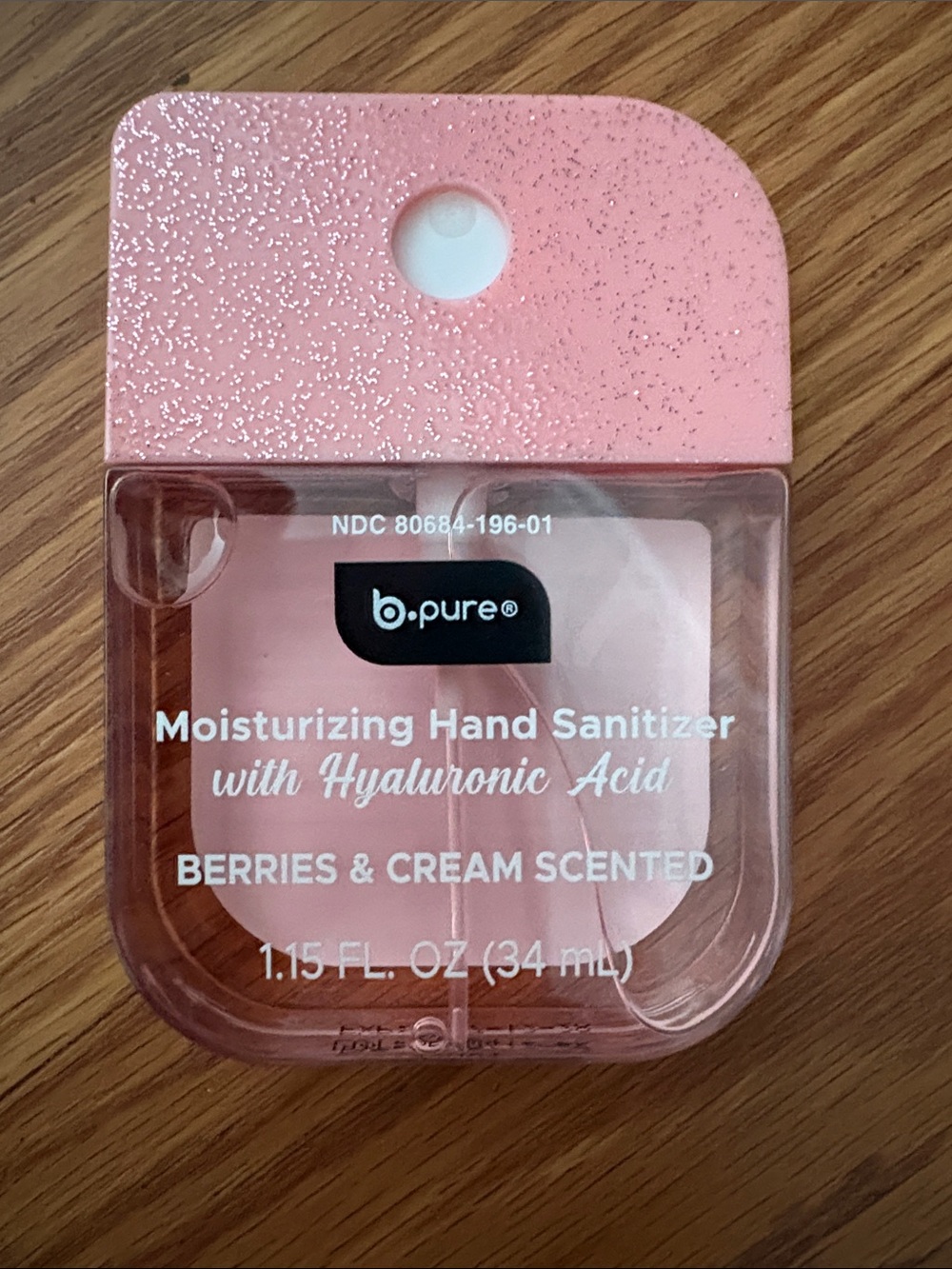 Berries & Cream Moisturizing Hand Sanitizer - Pink